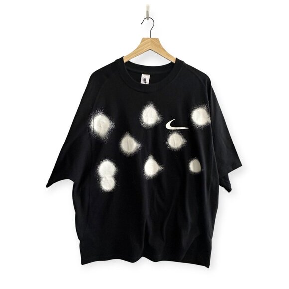 Nike x Off-White Spray Dot T-Shirt Black CU2477-010 Size XL - Picture 1 of 14